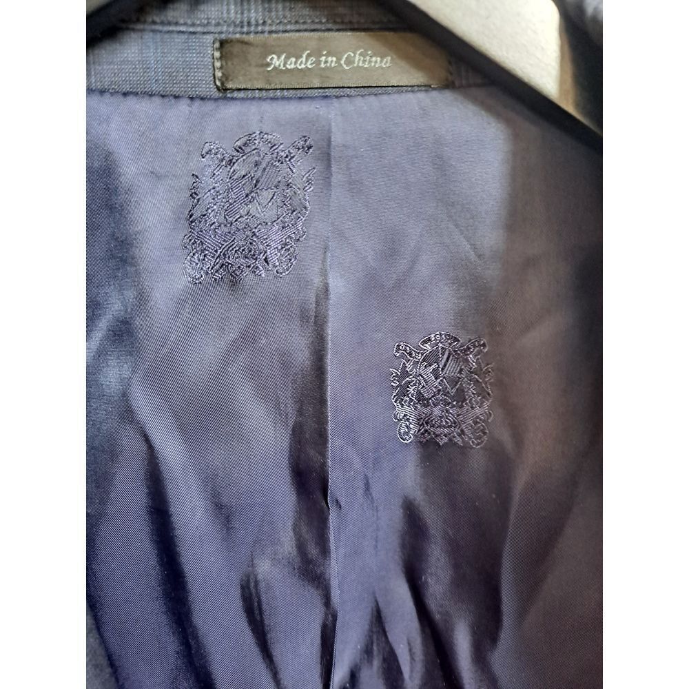 Austin Reed Austin Reed London Gray Wool Blazer Classic Business Formal Size 44R - 5 Thumbnail