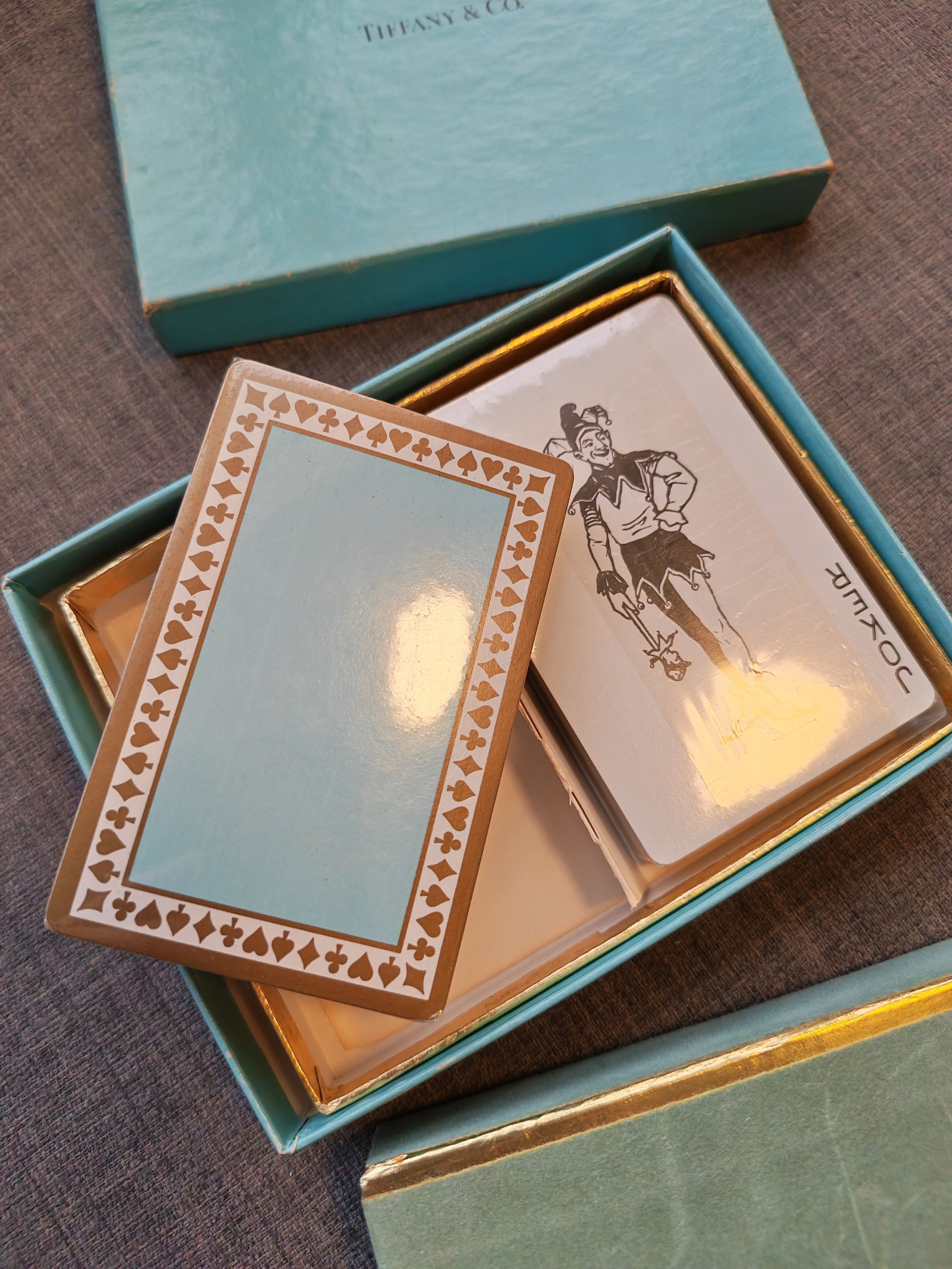 Tiffany & Co. Vintage Tiffany & Co, Boxed Playing Cards, 2 Full Sets Size ONE SIZE - 4 Thumbnail