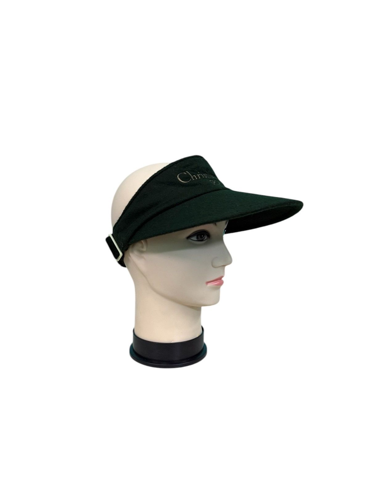 Dior VINTAGE CHRISTIAN DIOR SPORT GREEN VISOR Size ONE SIZE - 3 Thumbnail