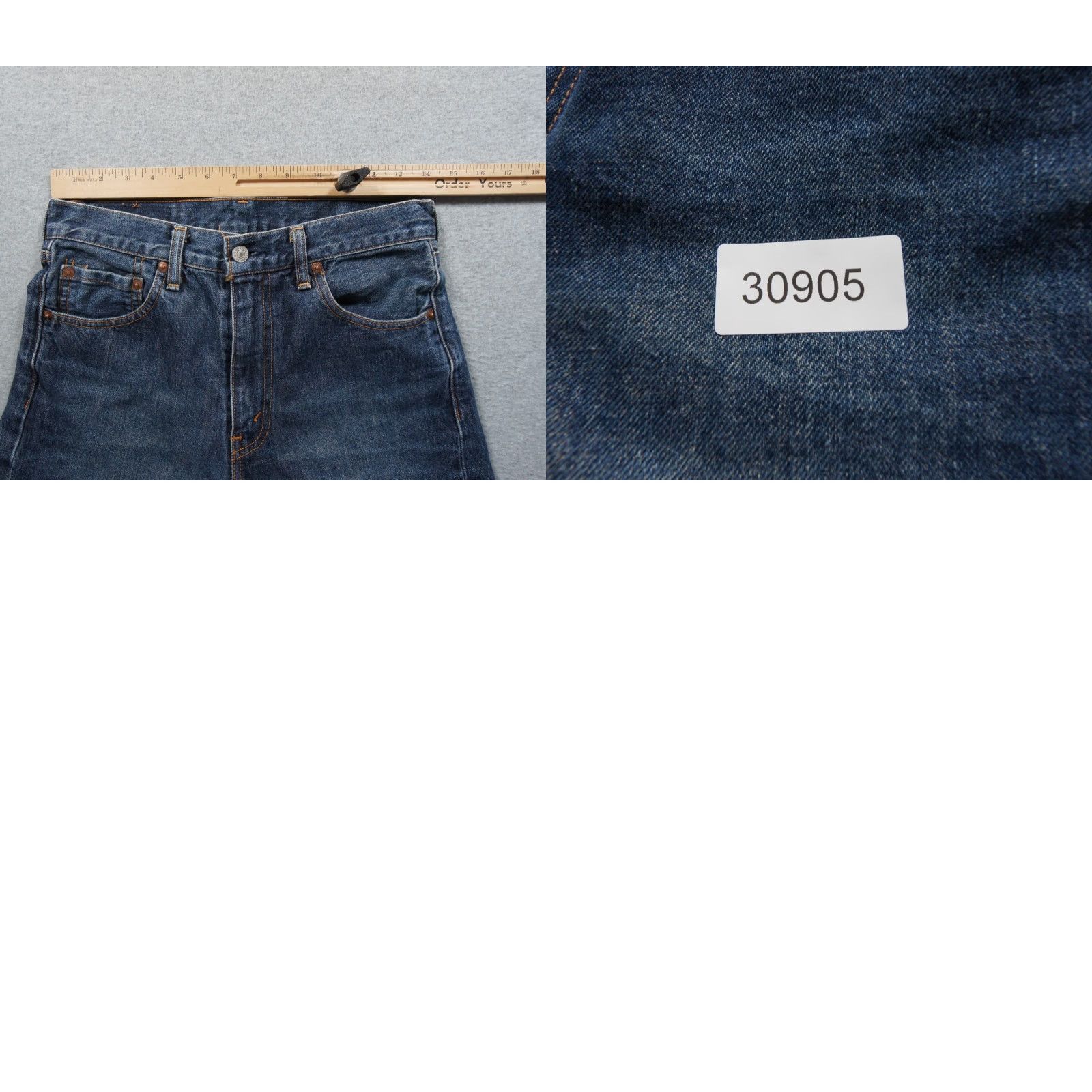 Levi's VINTAGE Levi's Jeans Mens 28x34 Blue Denim Pants Big E Selvedge Japan J22 Talon Size US 28 / EU 44 - 11 Thumbnail
