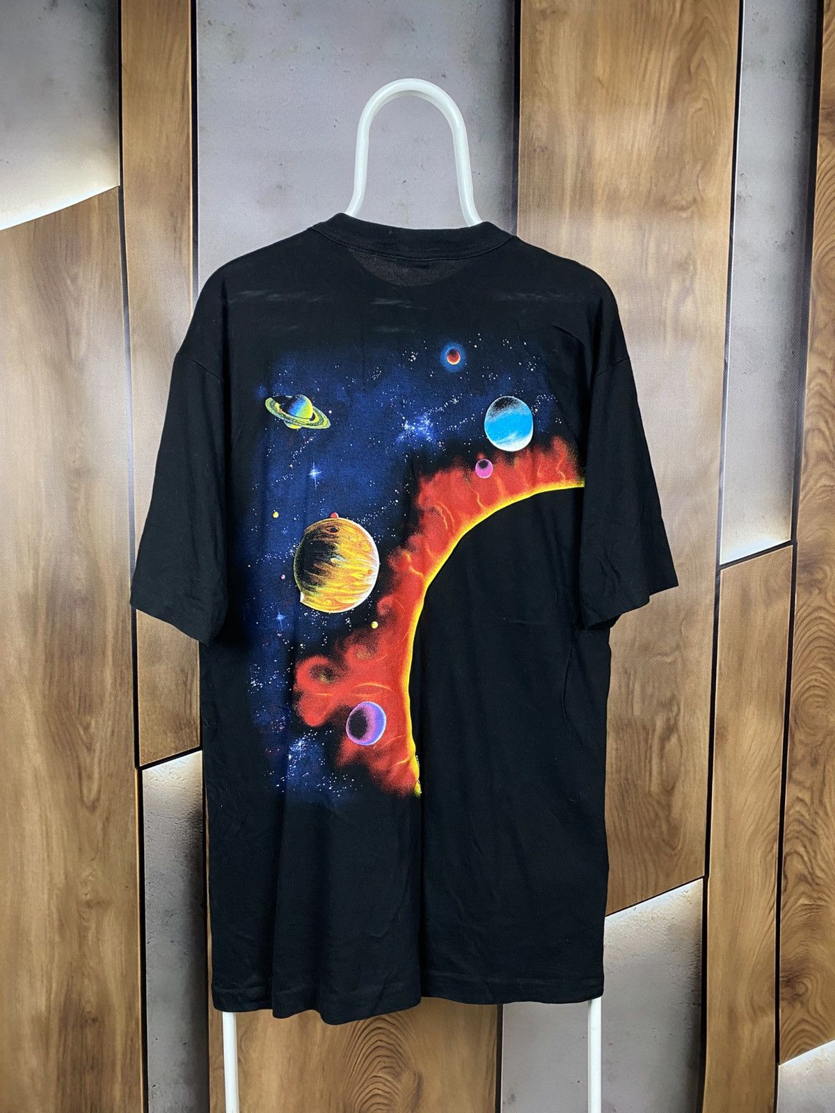 Vintage 🪐Vintage 1990 T-Shirt Dynamic Solar System Planet VTG Tee🪐 Size US XL / EU 56 / 4 - 2 Thumbnail