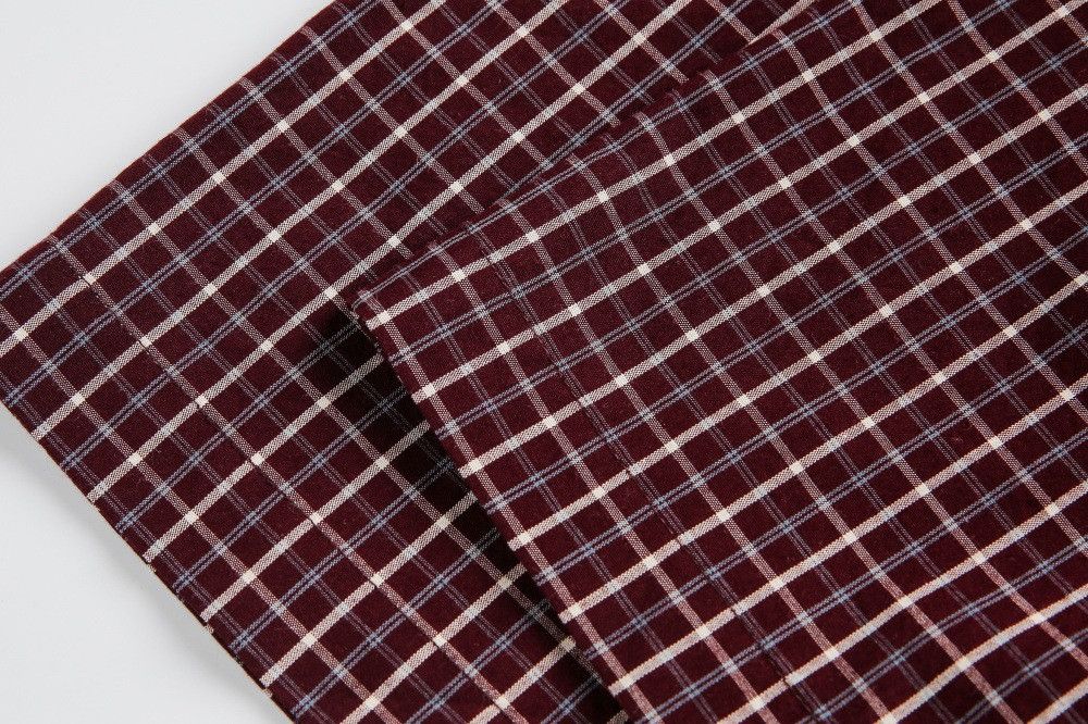 Japanese Brand × Vintage Men's Japanese style multi-pocket loose casual plaid shirt Size US M / EU 48-50 / 2 - 4 Thumbnail