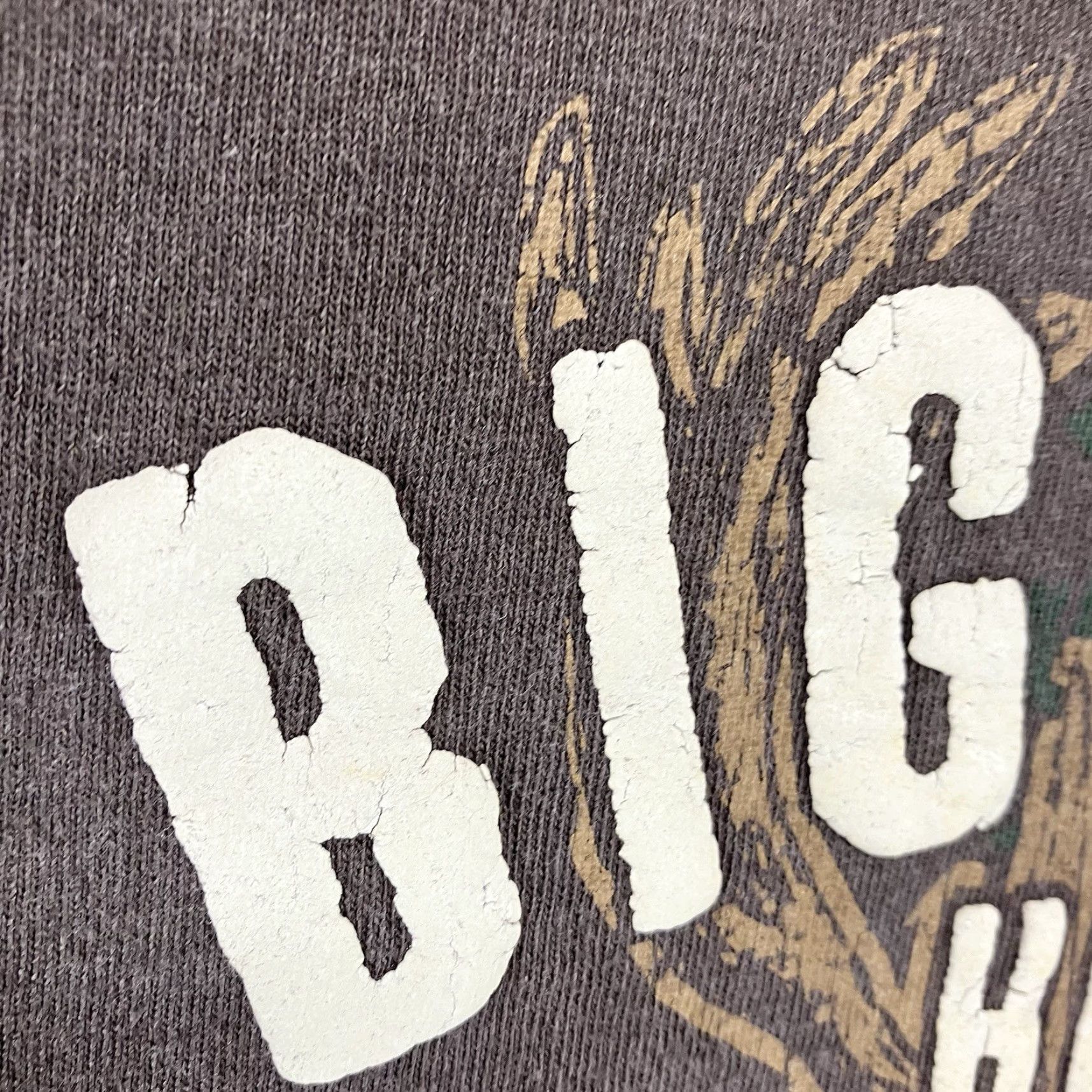 Carhartt VINTAGE Carhartt Mens Brown 2XL Long Sleeve T-Shirt Graphic Front Deer Logo Crew Neck Size US XXL / EU 58 / 5 - 6 Thumbnail