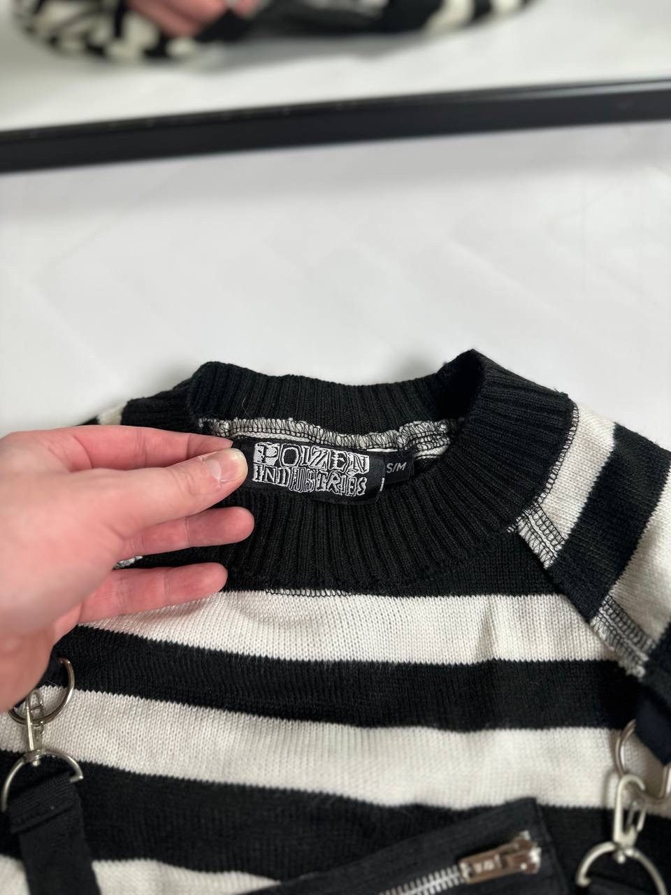 Hysteric Glamour Vintage Poizen Industries Gotic Sweater LGB style Opium Size M / US 6-8 / IT 42-44 - 4 Thumbnail
