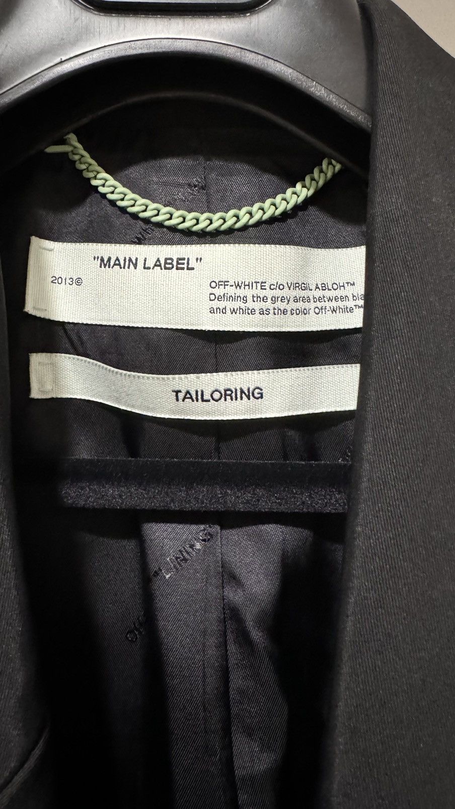 Off-White Off-White Runway Tailoring Blazer Size 46R - 8 Thumbnail