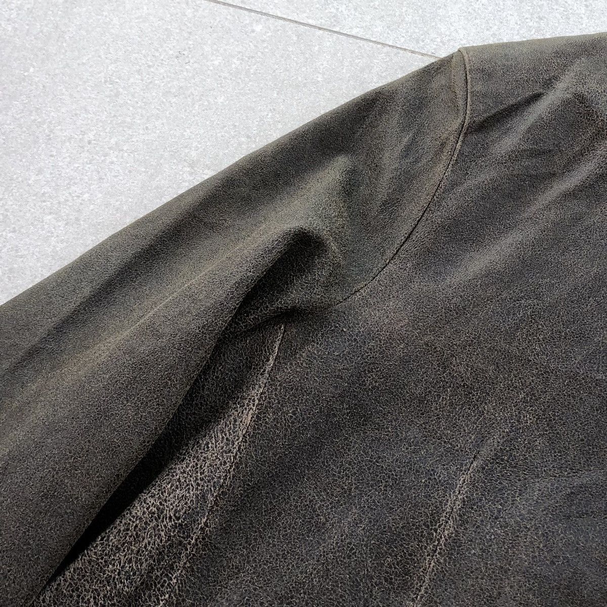 Valentino Vintage Dan Valentino Paris Leather Coat / Jacket Size US XXL / EU 58 / 5 - 9 Thumbnail
