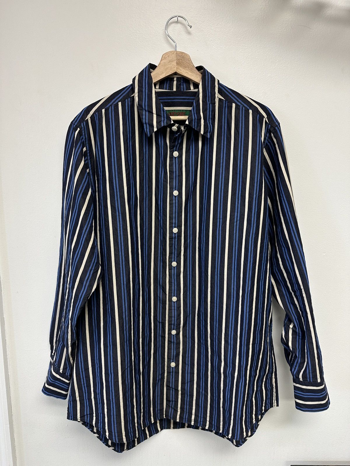 Casey Casey Felix Shirt Paper Stipe | Grailed