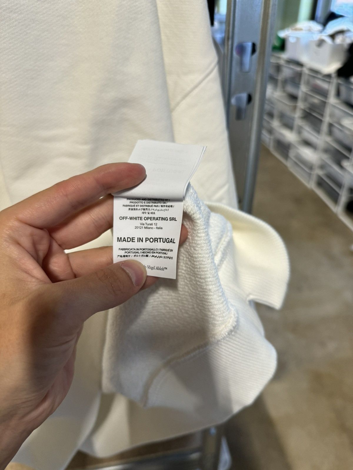Off-White Off-White Spray Arrow Sweatshirt NEW 750$ Size US M / EU 48-50 / 2 - 7 Thumbnail