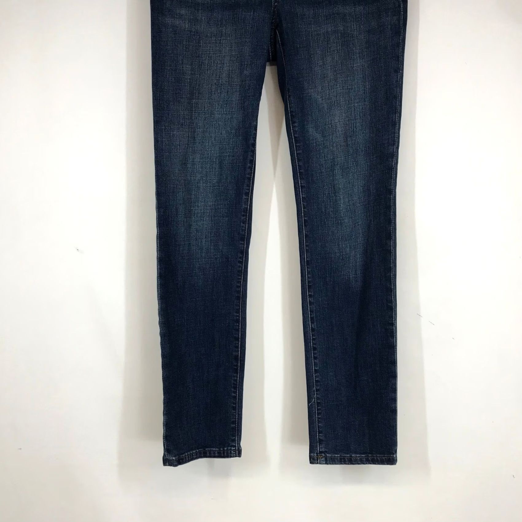 Vintage KUT from the Kloth Katy Boyfriend Jeans Dark Wash Slim Fit Denim Utility Size 27" / US 4 / IT 40 - 3 Thumbnail