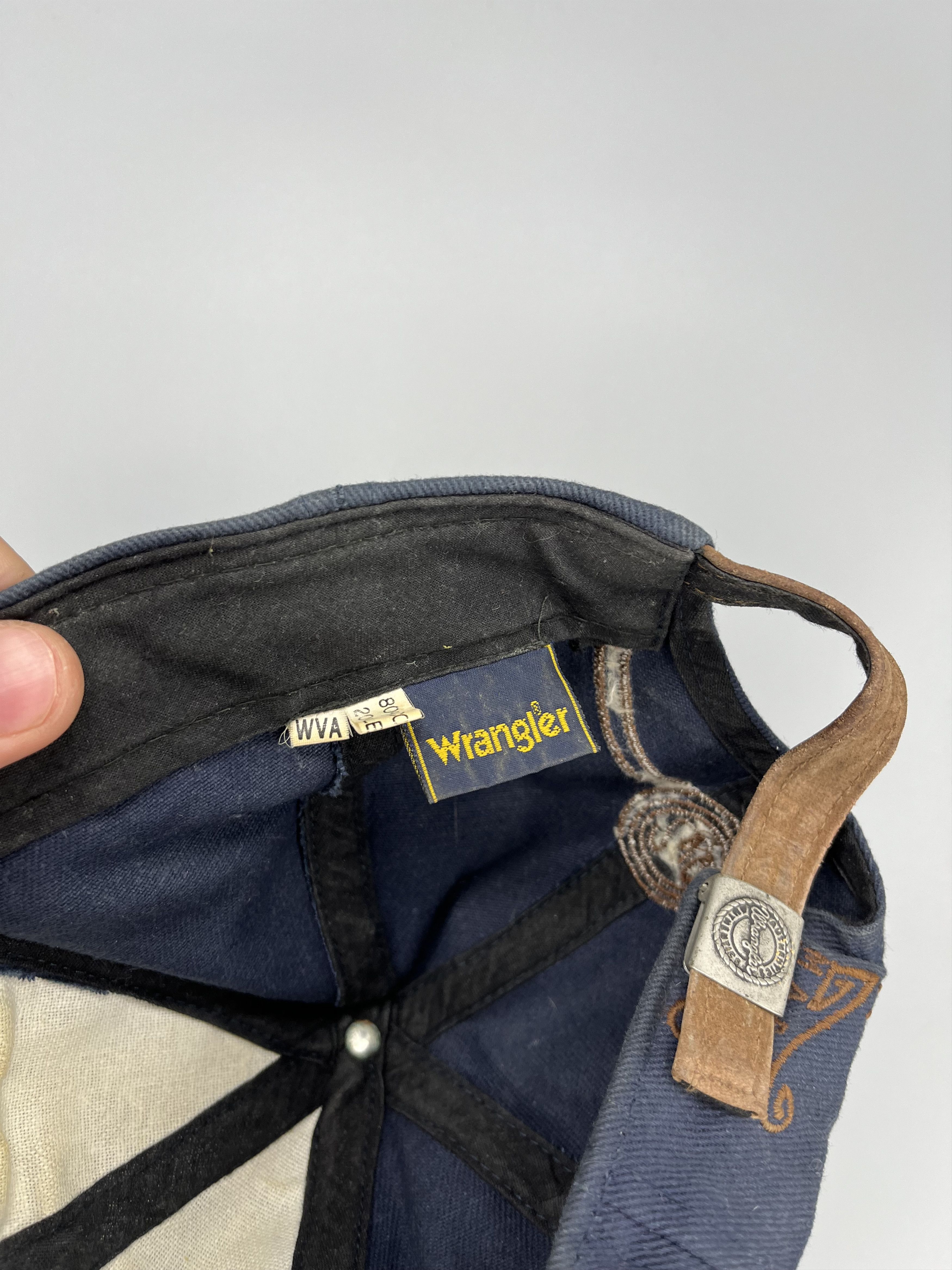 Vintage Vintage Wrangler Spellout Snapback Hat Streetwear Style Size ONE SIZE - 5 Thumbnail