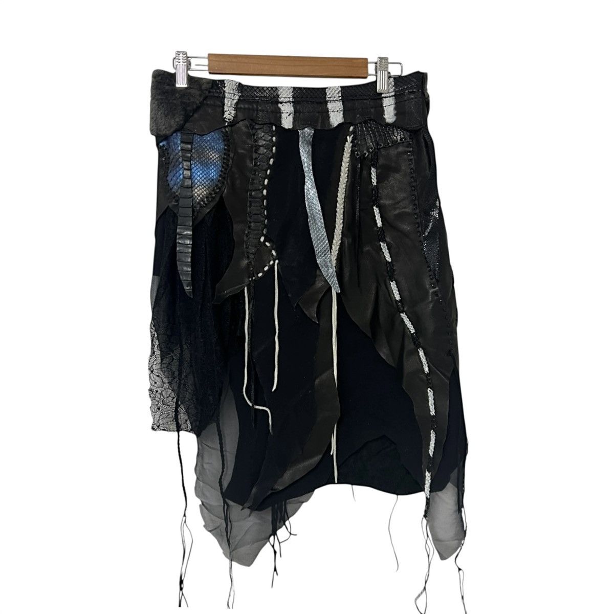 If Six Was Nine Tsbus multileather skirt wrap Size 30" / US 8 / IT 44 - 1 Thumbnail