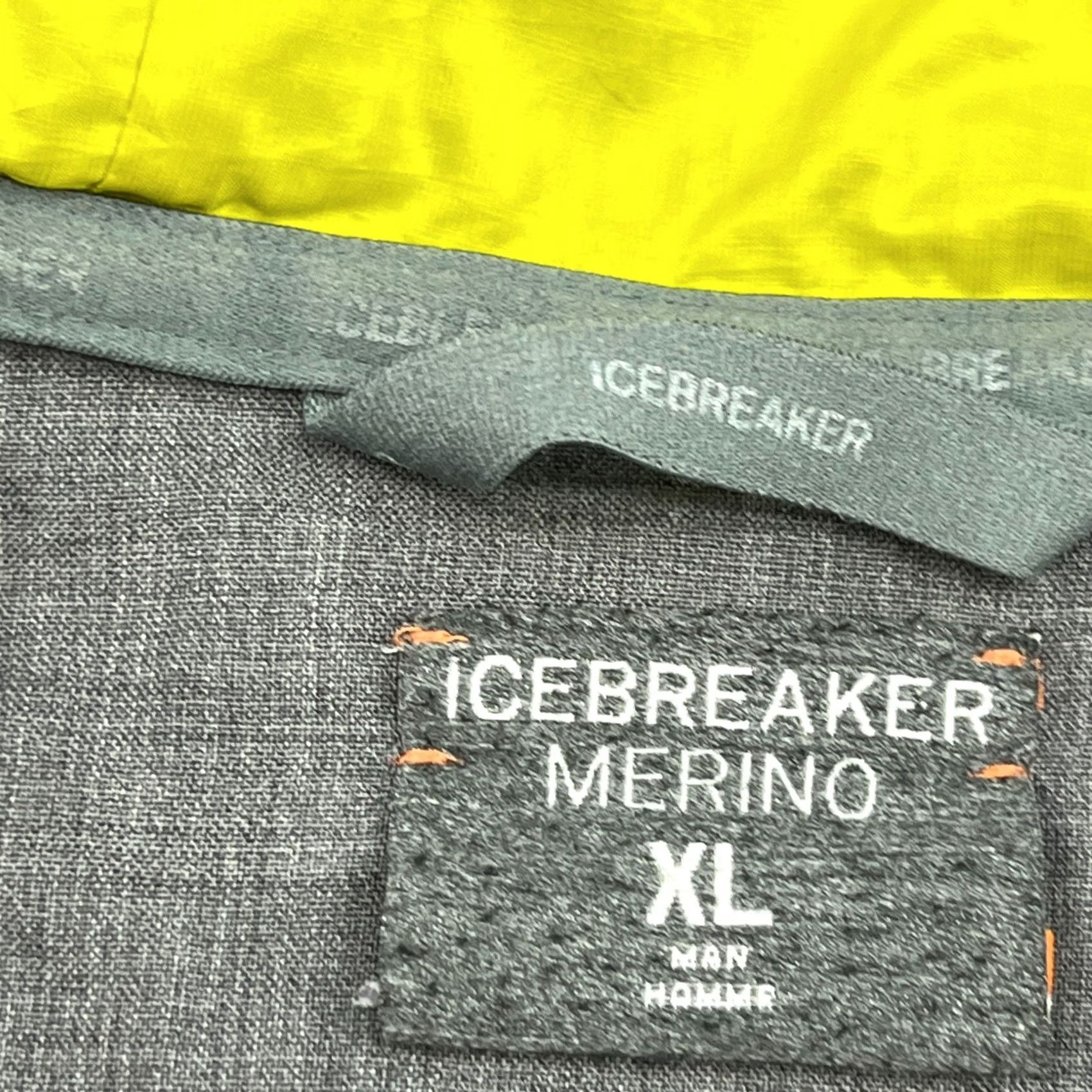 Icebreaker Icebreaker Helix Jacket Mens XL Zip Up Hoody Merinoloft Green Hooded Pockets Size US XL / EU 56 / 4 - 7 Thumbnail