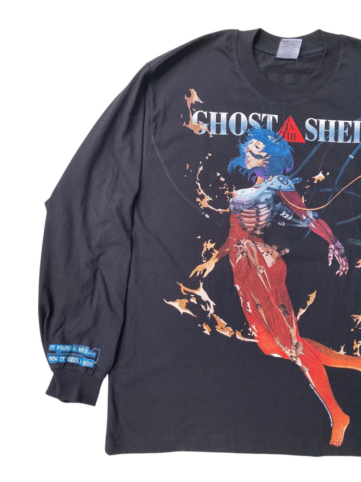 Japanese Brand Rare Ghost in the Shell Double Sided Anime Size US XL / EU 56 / 4 - 3 Thumbnail