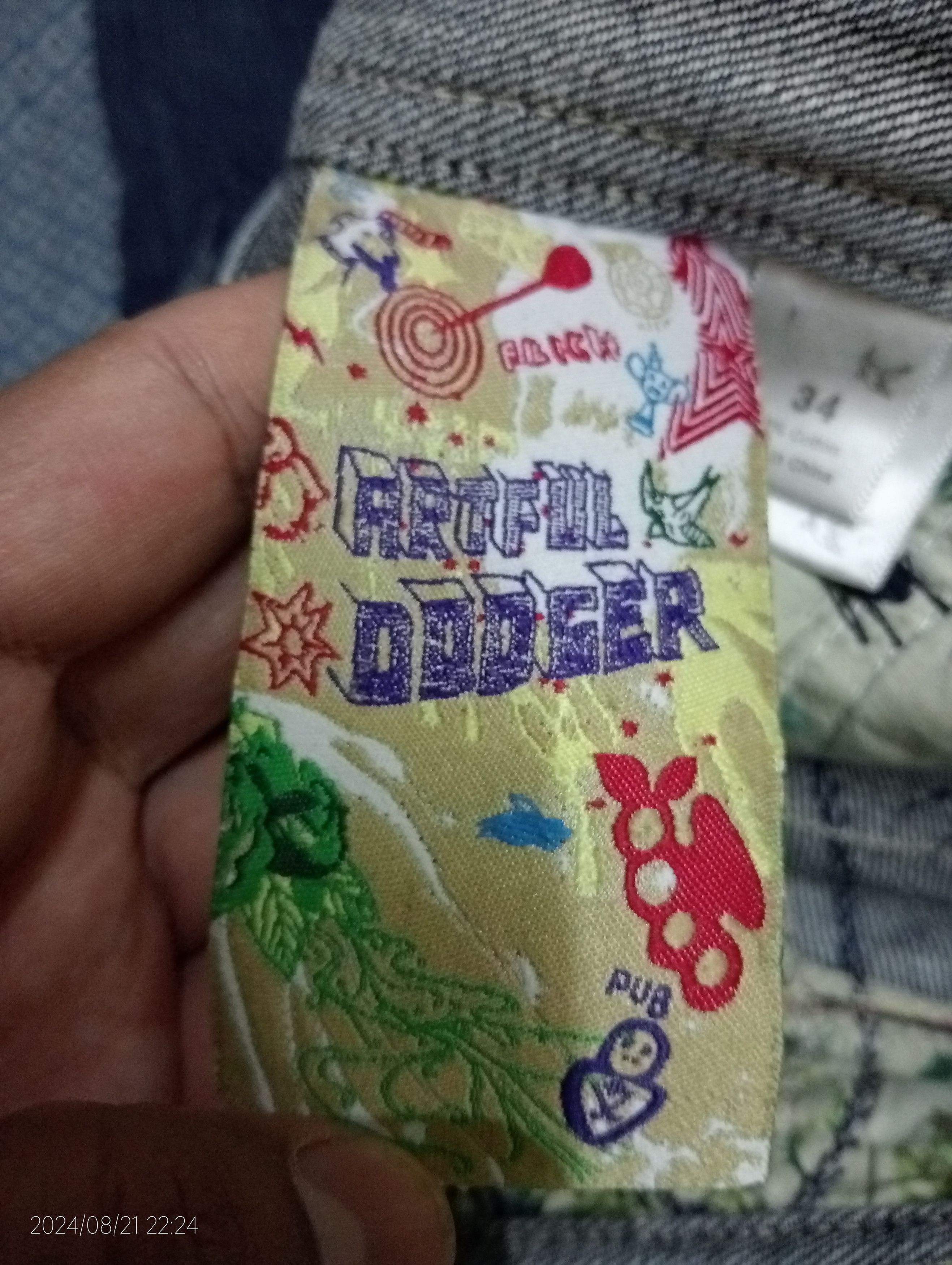 Artful Dodger Vintage Artful Dodger Denim Blue Jeans Size US 34 / EU 50 - 3 Thumbnail