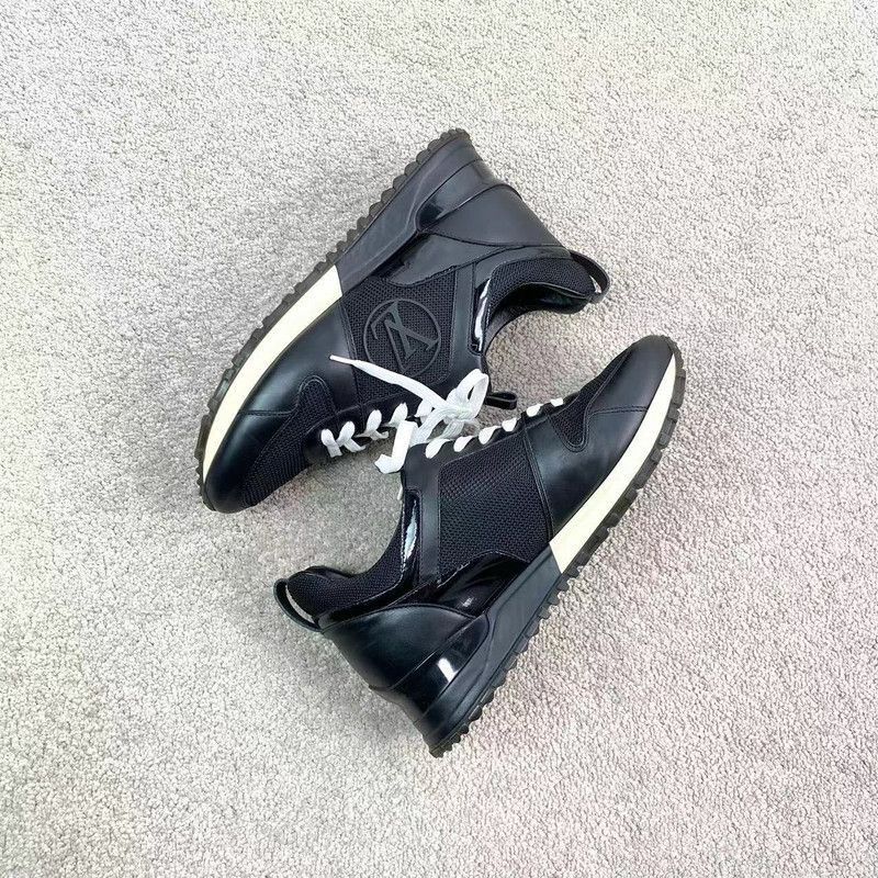 Louis Vuitton Louis Vuitton Black Casual Sport Sneakers - Size US 5.5 / EU 38 - 7 Thumbnail