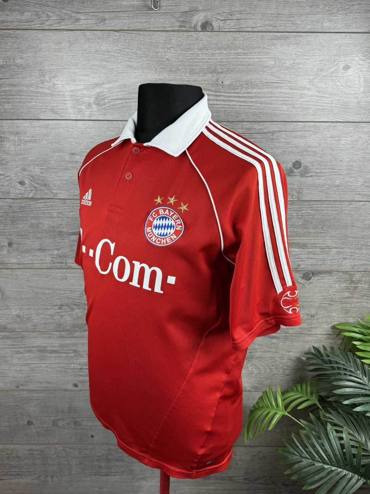 Adidas BAYERN ADIDAS 2006/2007 FOOTBALL HOME JERSEY SIZE L Size US L / EU 52-54 / 3 - 1 Thumbnail