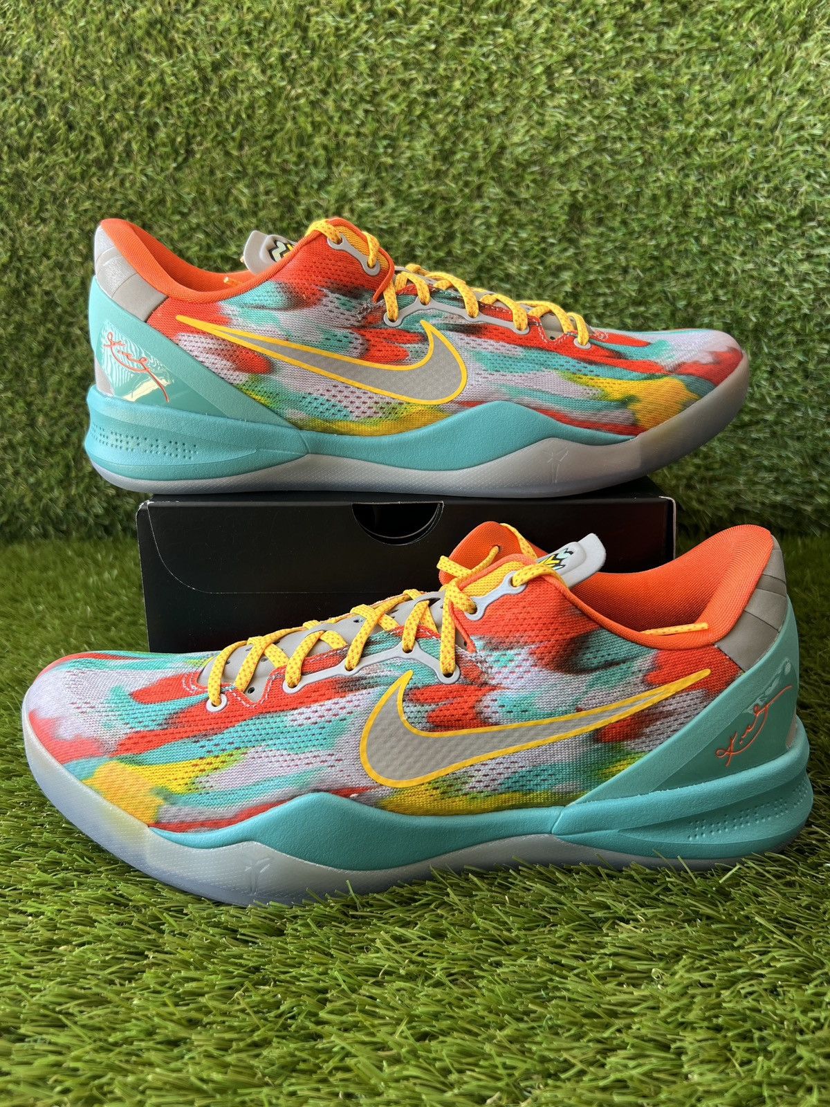 Pre-owned Kobe Mentality X Nike Kobe 8 Protro Venice Beach Shoes In Multicolor