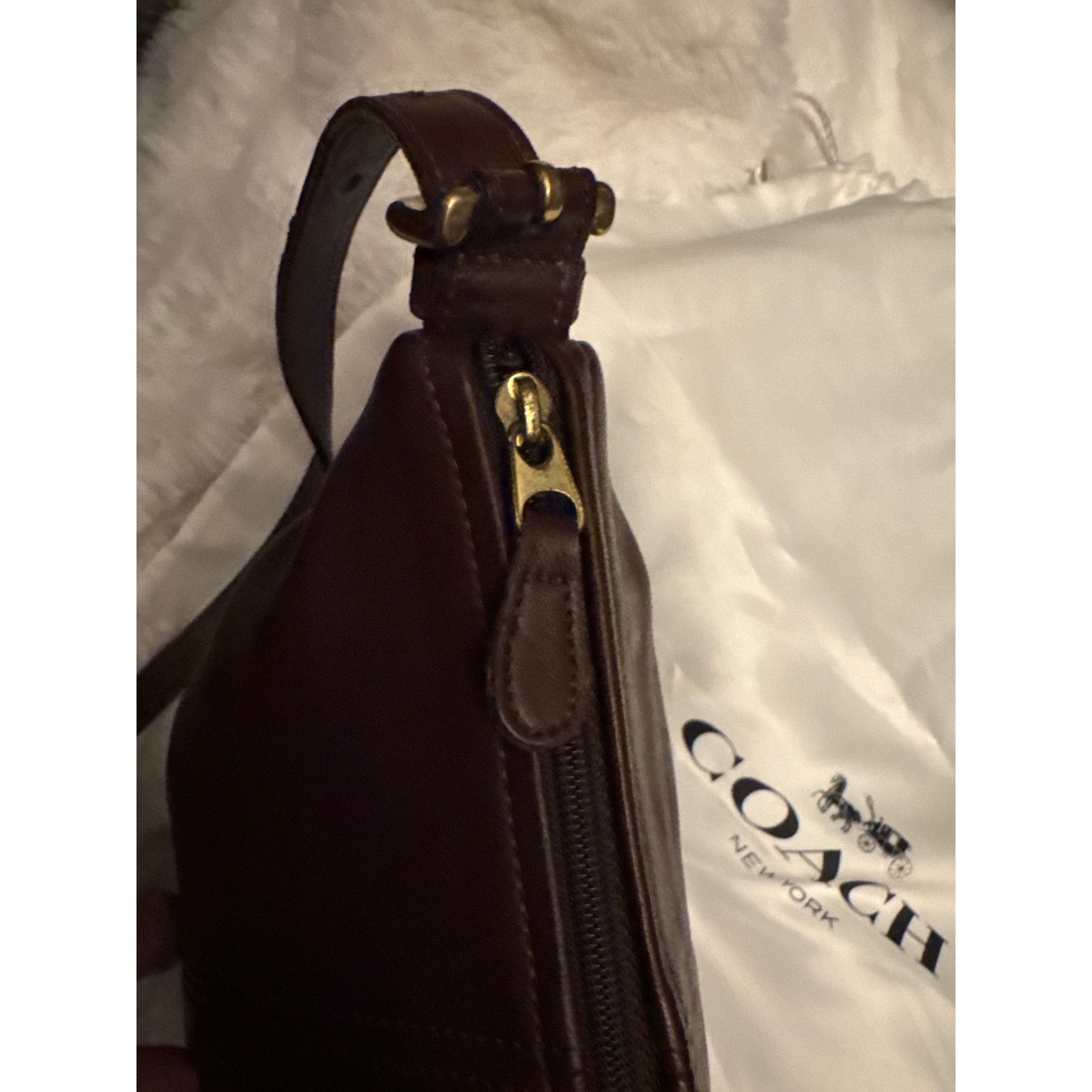 Coach Vintage Coach Mini Bucket Bag Rich Chocolate Brown Size ONE SIZE - 5 Thumbnail