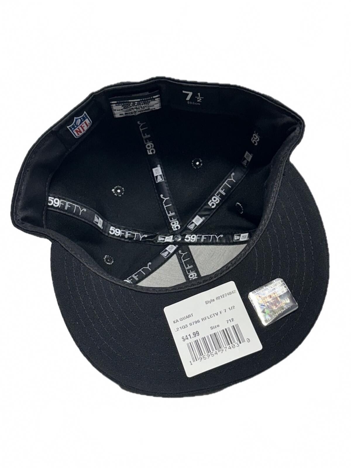 New Era New Era Cincinnati Bengals Ohio Reflective 59FIFTY 7 1/2 Size ONE SIZE - 7 Thumbnail
