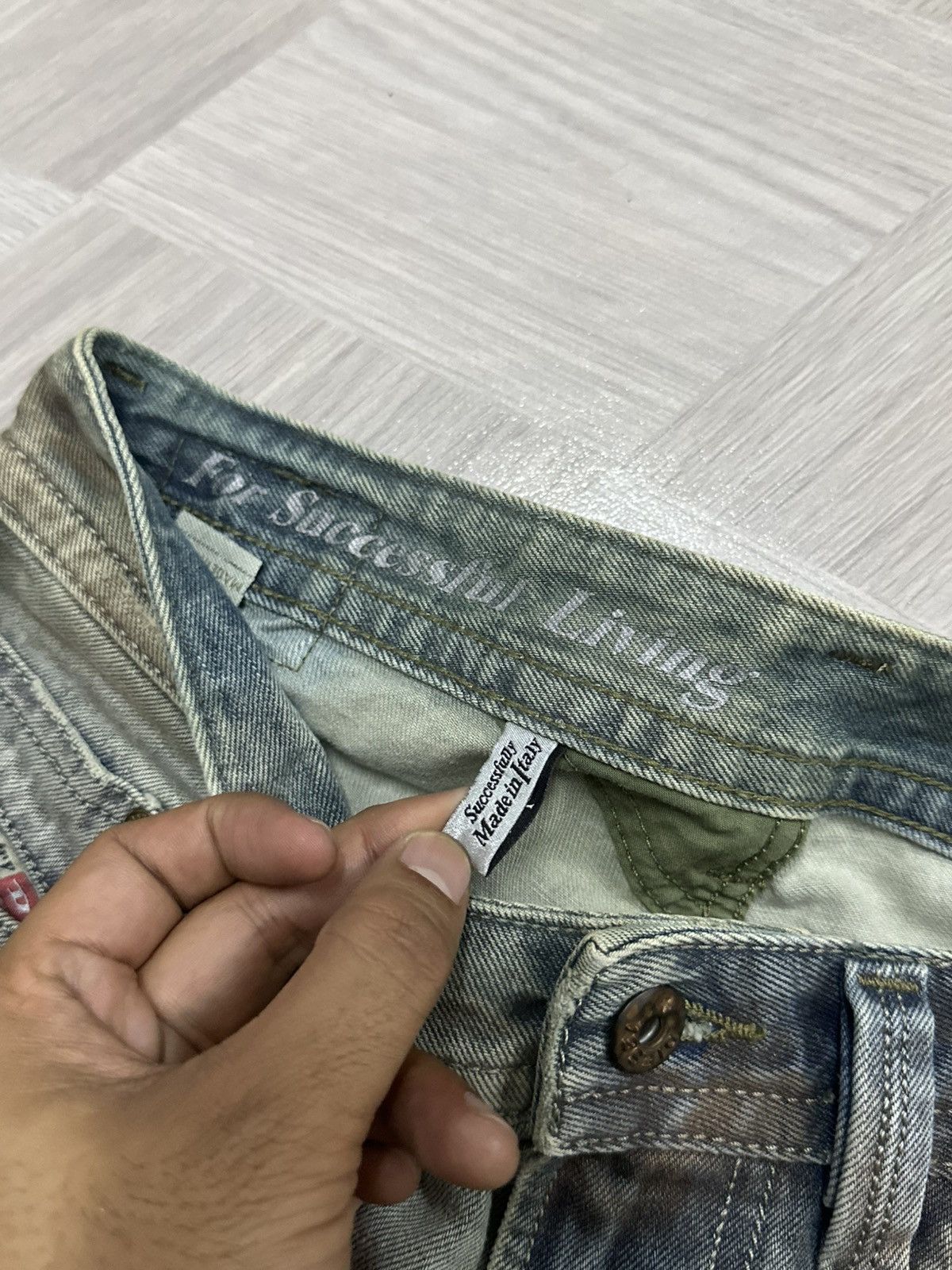 Diesel Diesel Thavar Mud Wash Slim Skinny Jeans Size US 30 / EU 46 - 5 Thumbnail
