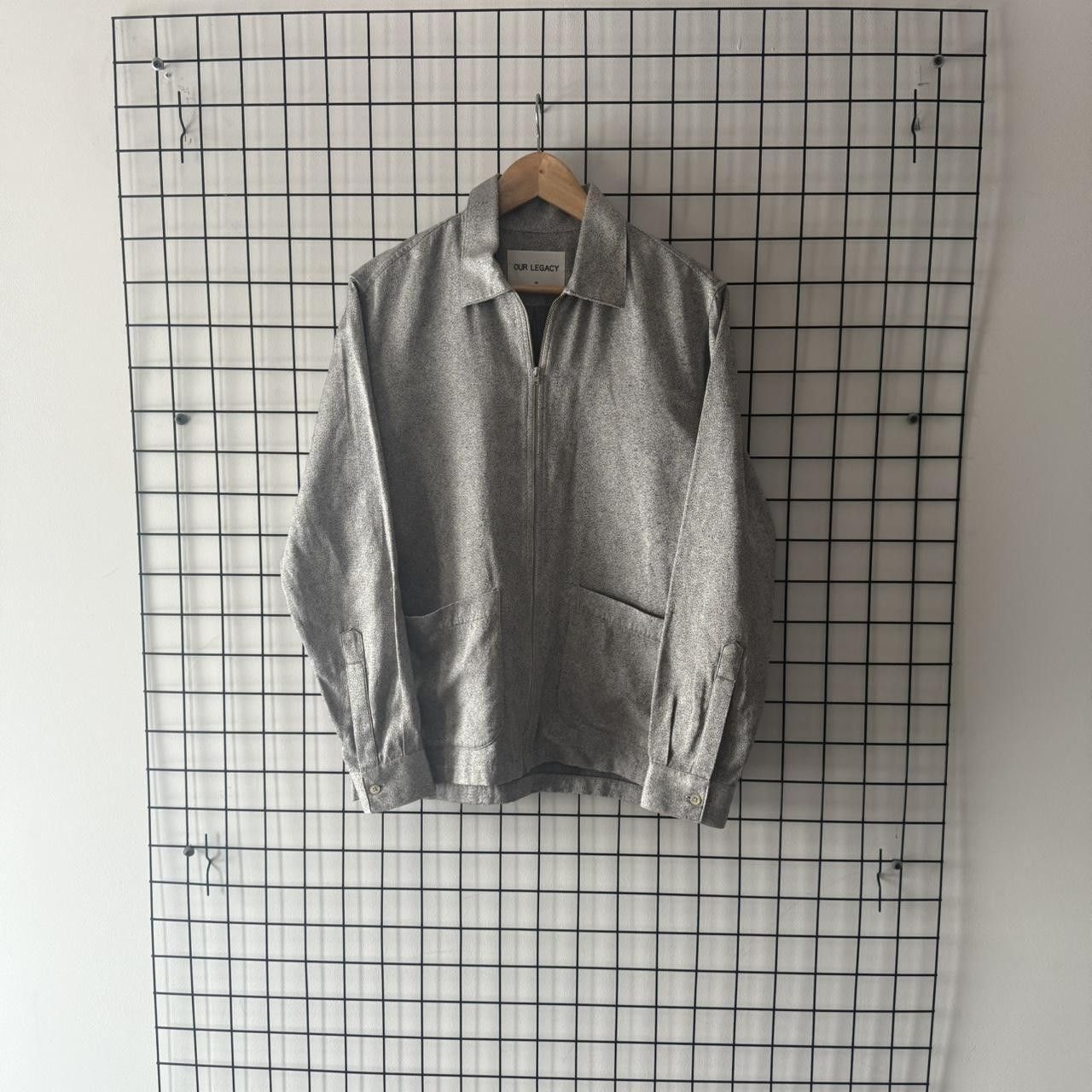 Our Legacy Our Legacy Overshirt Jacket Grey Zip Up Size US M / EU 48-50 / 2 - 1 Thumbnail