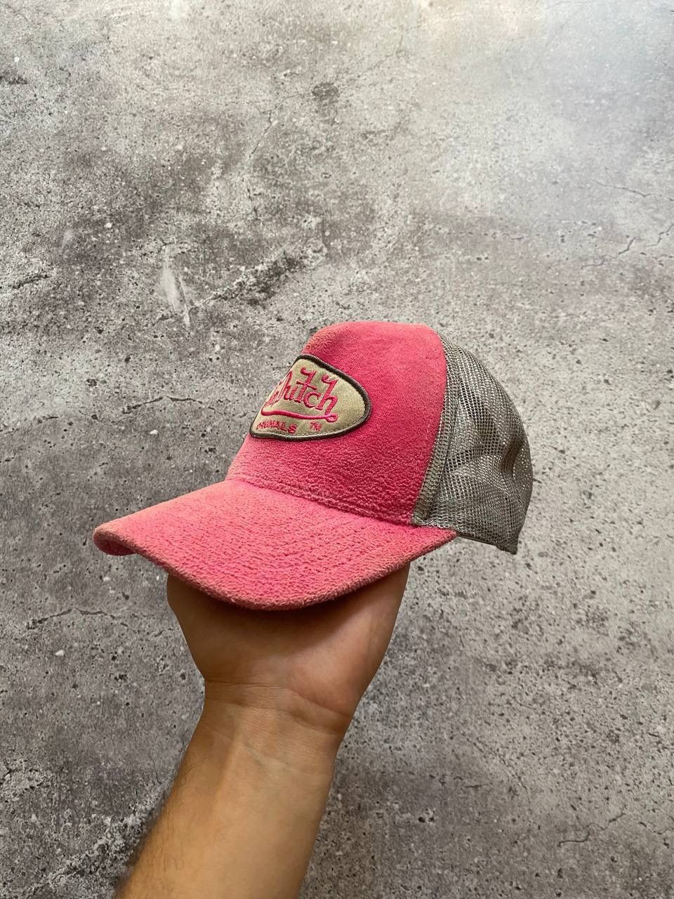 Vintage × Von Dutch CRAZY Y2K VON DUTCH PINK EMBROIDERED LOGO HAT CAP VINTAGE Size ONE SIZE - 2 Thumbnail