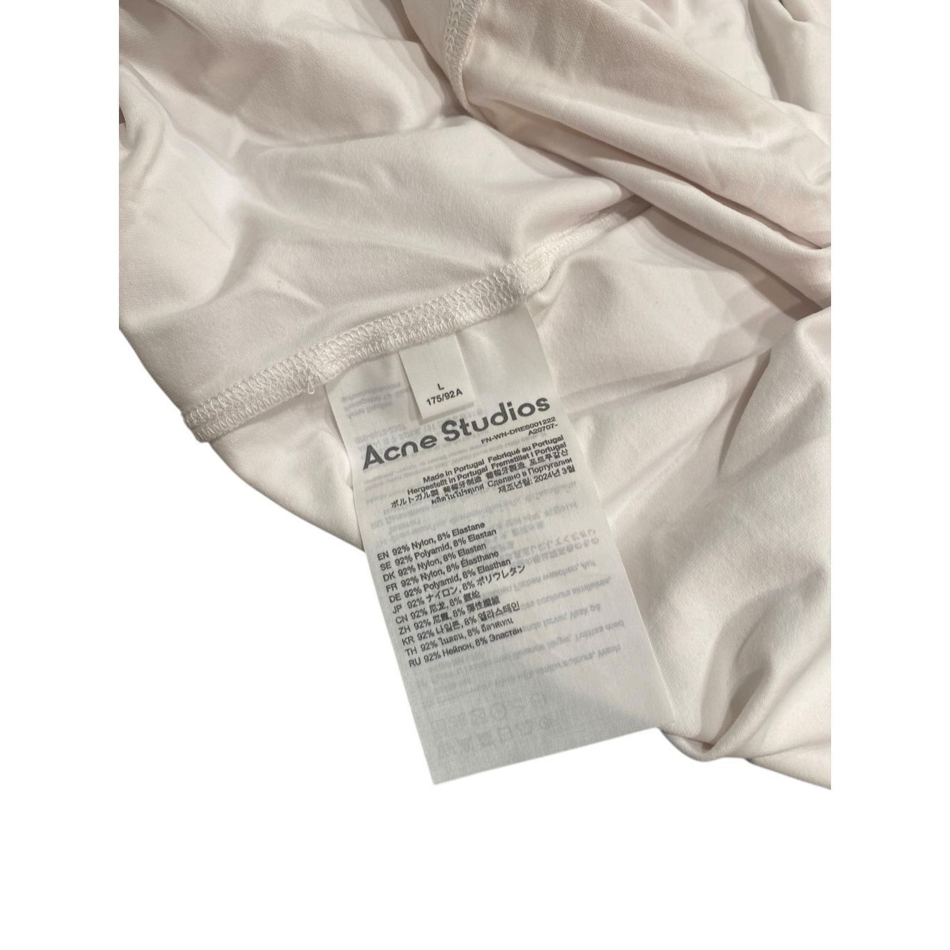 Acne Studios ACNE STUDIOS Long Sleeve Maxi Dress in Off White Size Large Size L / US 10 / IT 46 - 9 Thumbnail