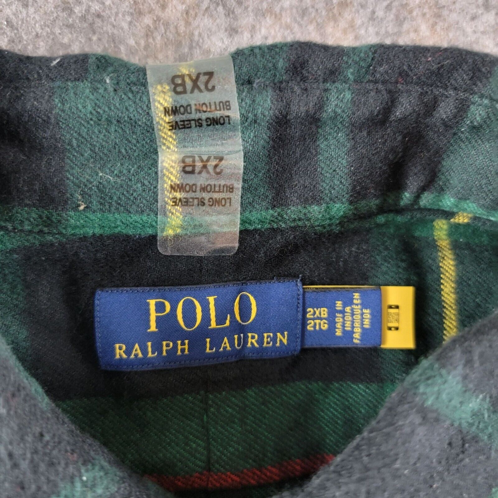 Polo Ralph Lauren Polo Ralph Lauren Mens Tartan Plaid Flannel Shirt size 2XB Size US XXL / EU 58 / 5 - 3 Thumbnail