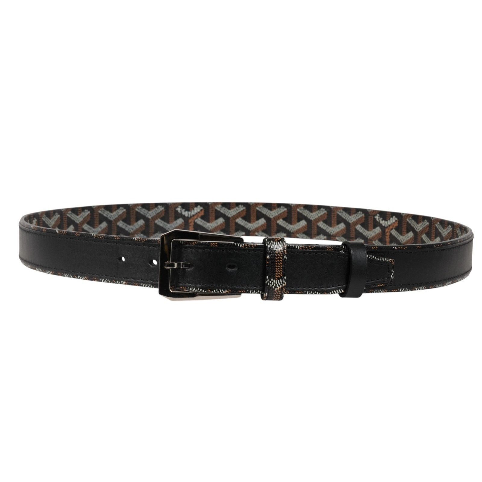 Goyard Fregate Belt Size 95 332 32 33 Black Goyardine - 02570 Size ONE SIZE - 13 Thumbnail