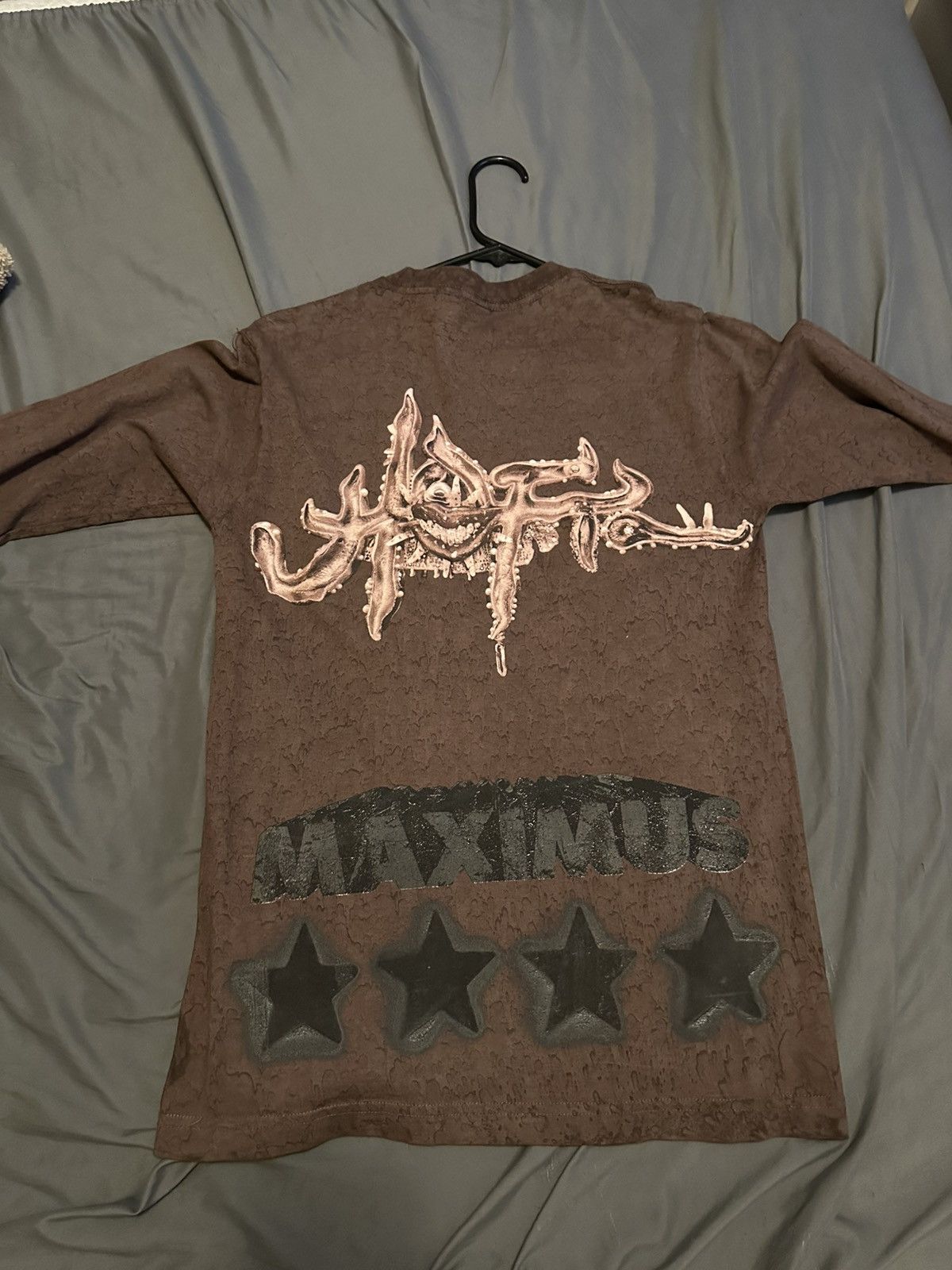 Travis Scott Travis Scott Utopia long sleeve circus maximus tee Size US S / EU 44-46 / 1 - 2 Thumbnail
