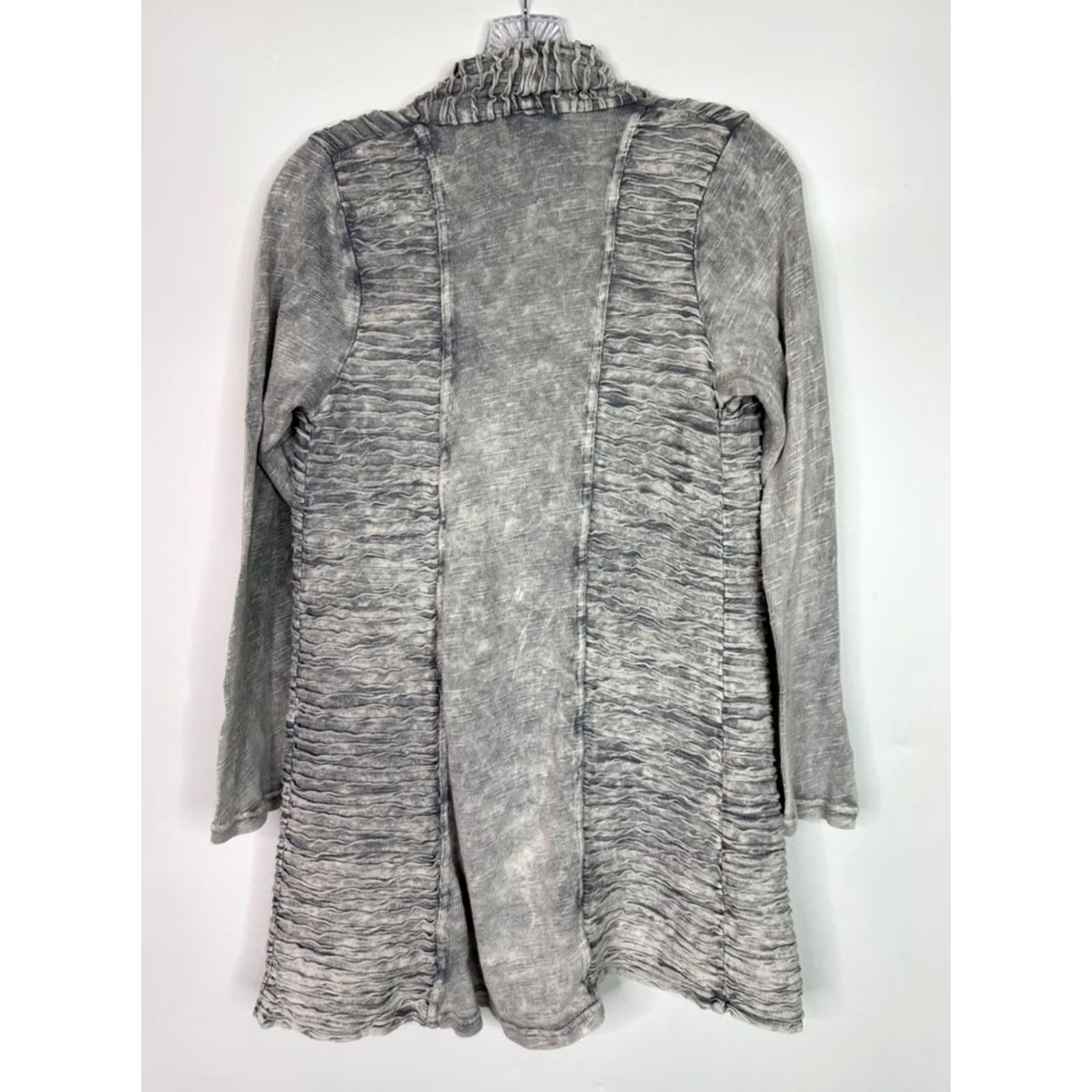 Vintage XCVI Gray Cardigan Size Small Open Front Womens Size S / US 4 / IT 40 - 2 Thumbnail