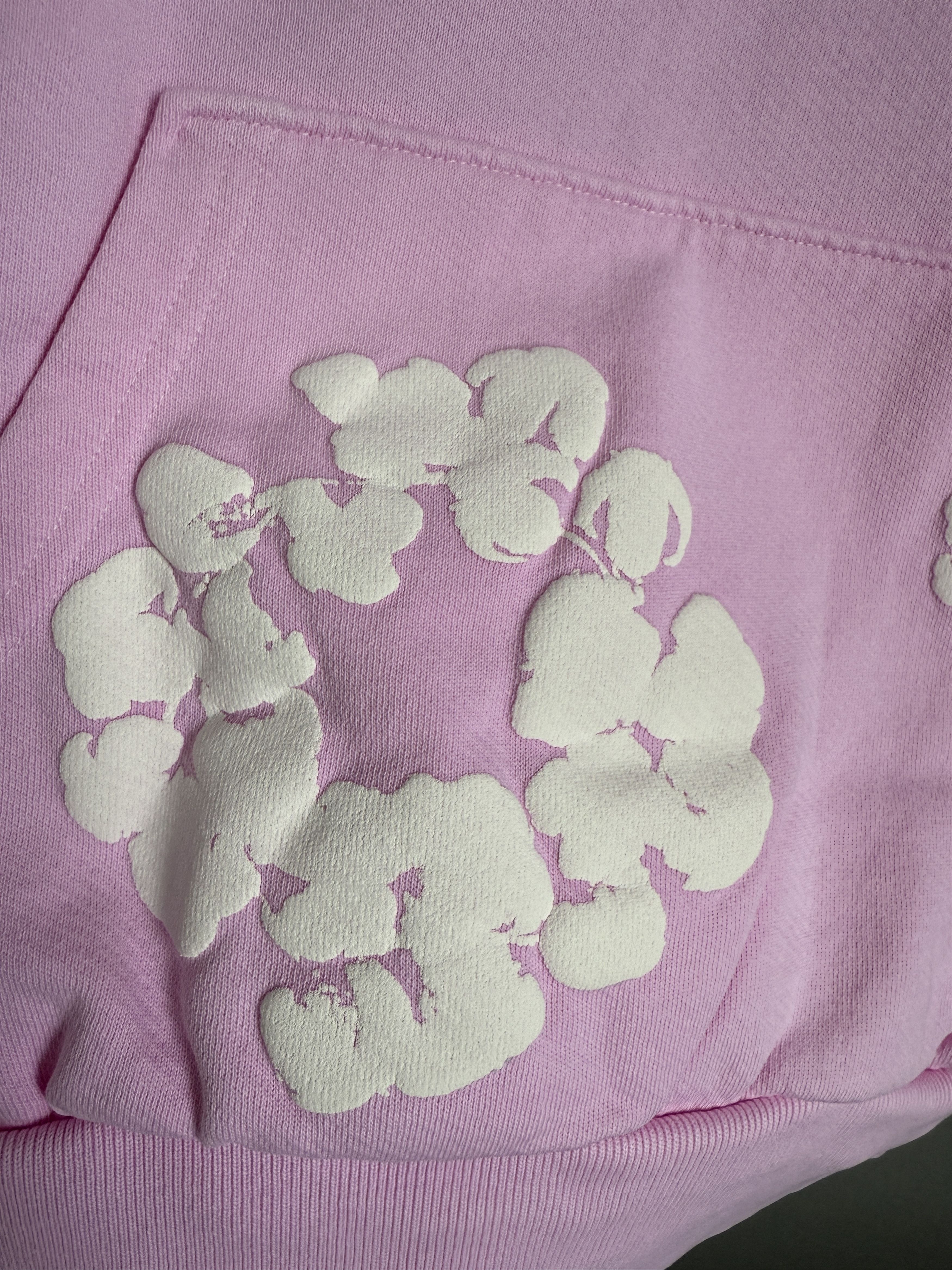 DENIM TEARS Denim Tears Power Pink Hoodie Size S Size US S / EU 44-46 / 1 - 4 Thumbnail