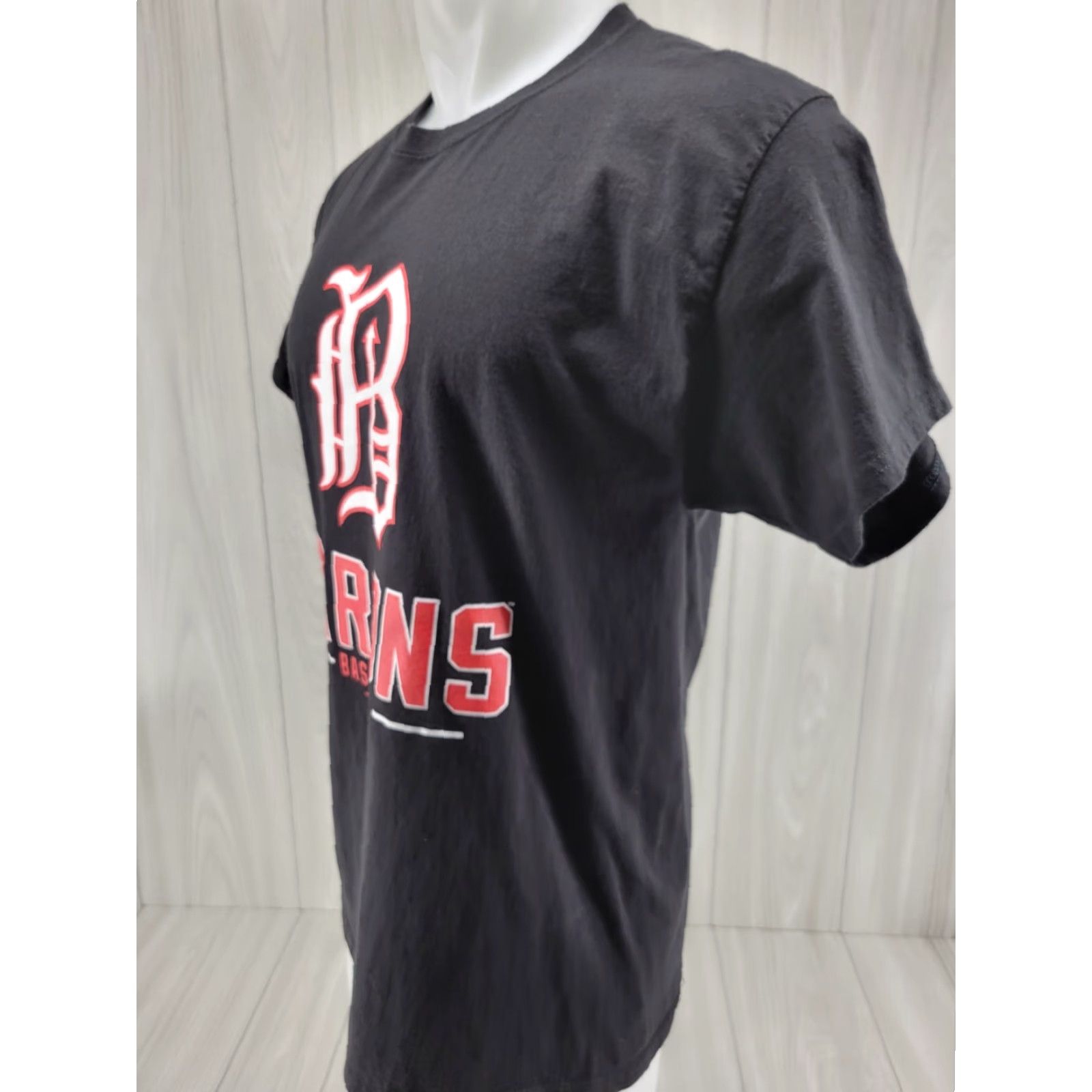 Hanes Hanes T Shirt Men’s Large Black Birmingham Barons Sports Retro Shirt Mens Size L Black Hanes T Shirt Birmingham Barons Retro Sports Shirt Mens L Black Size US L / EU 52-54 / 3 - 3 Thumbnail