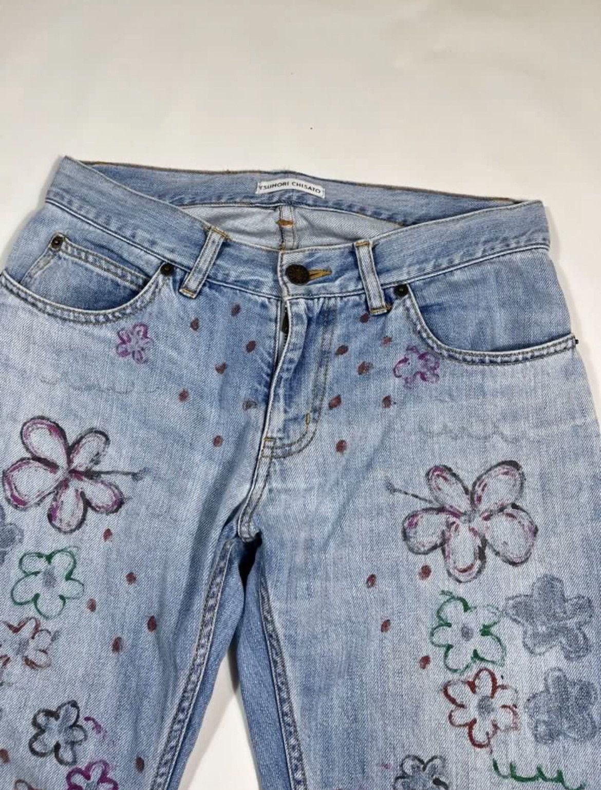 Tsumori Chisato Tsumori Chisato Denim Pants Size US 29 - 2 Thumbnail