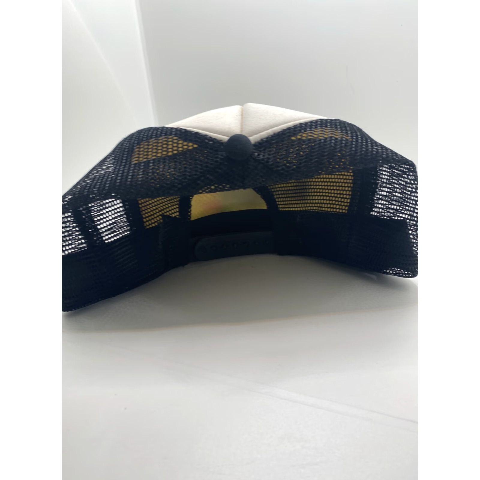 NASCAR VINTAGE NASCAR Daytona Snapback Trucker Hat Blackand White Trucker Hat Men Adjustab le Blue 80s NASCAR Hat Mens Size ONE SIZE - 3 Thumbnail