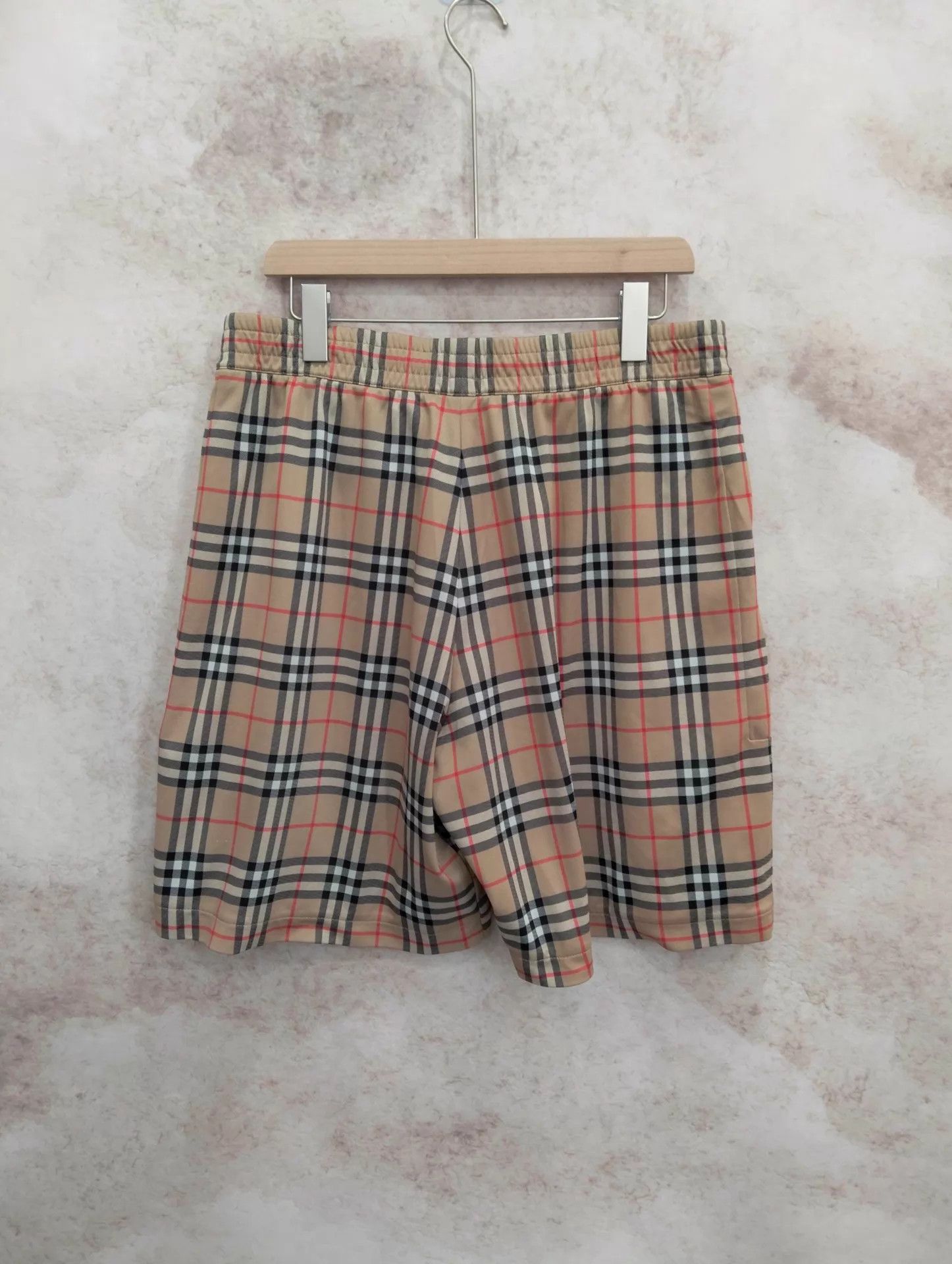 Burberry BURBERRY Elastic Waist Check L Shorts Size 28" / US 6 / IT 42 - 2 Thumbnail