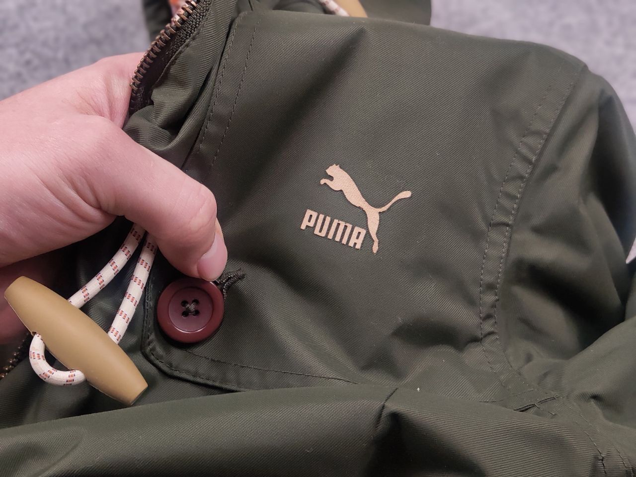 Puma Vintage Puma Storm fit Military cargo hooded Jacket Y2K Size S / US 4 / IT 40 - 19 Thumbnail
