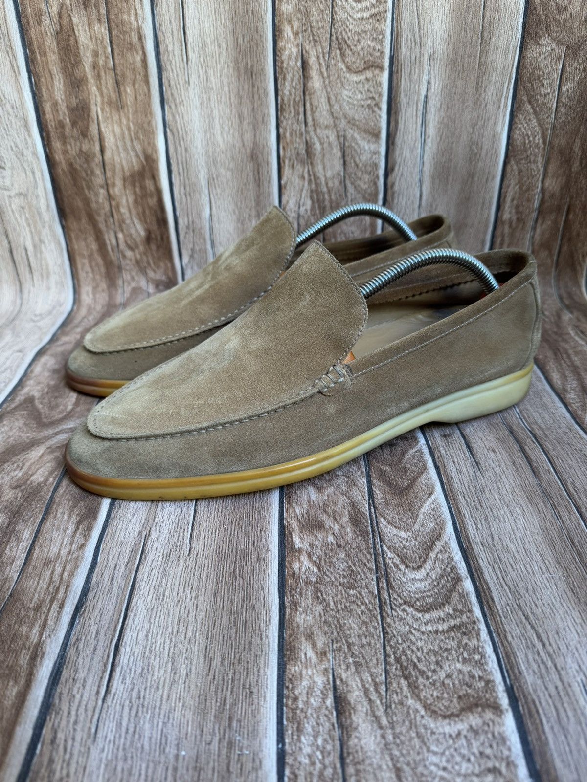 Loro Piana Summer walk suede loafers Size US 9.5 / EU 42-43 - 1 Thumbnail