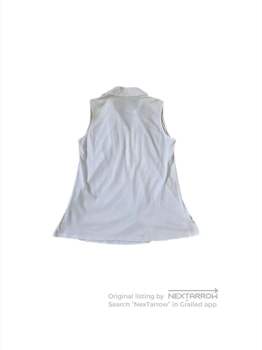 Saint Laurent Paris 90s Vintage Burberry Blue Label Sleeveless Top. Size S / US 4 / IT 40 - 2 Thumbnail
