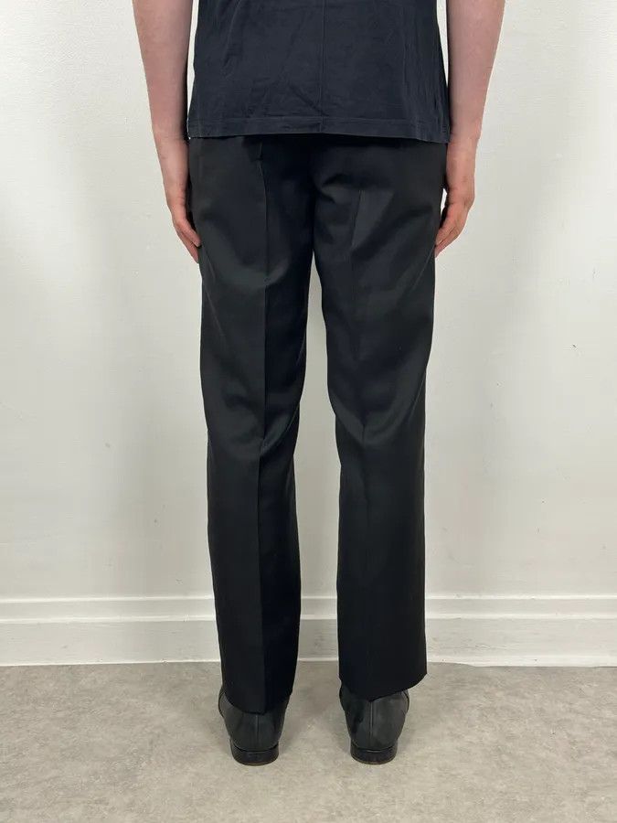 Dior Dior Uniform Black Wool Classy Tailored Pants Size US 30 / EU 46 - 4 Thumbnail