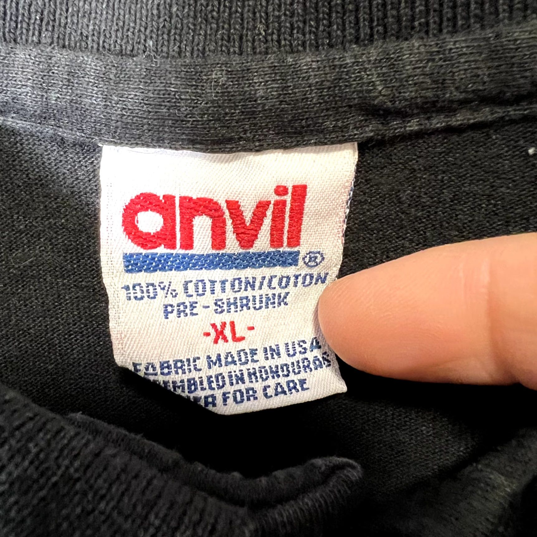 Anvil VINTAGE A1 90s Ryan Irish Pub New York City Polo Shirt Adult XL Black Mens Size US XL / EU 56 / 4 - 7 Thumbnail