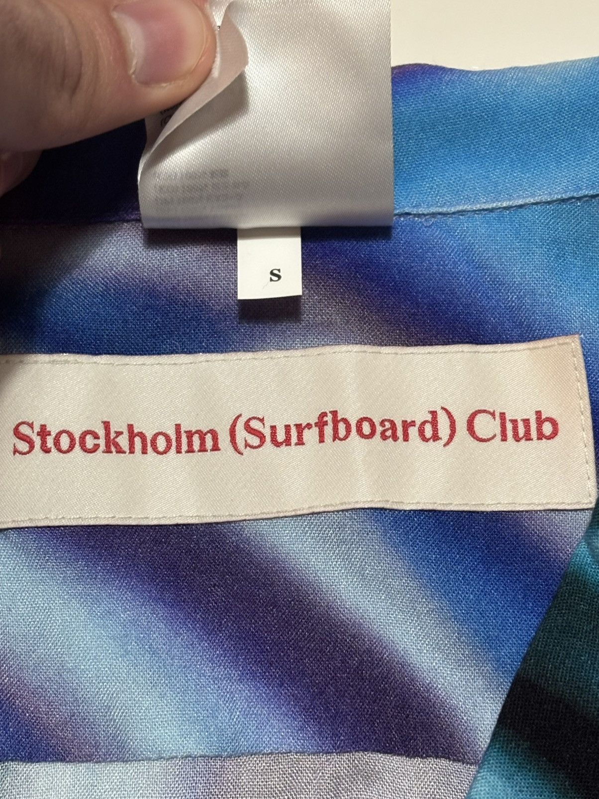 Stockholm Surfboard Club Stockholm Surfboard Club Button up shirt Size US S / EU 44-46 / 1 - 5 Thumbnail