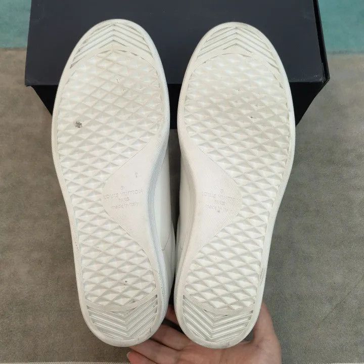 Louis Vuitton Louis Vuitton Stylish Orange and White Sneakers -2508 Size US 9.5 / EU 42-43 - 3 Thumbnail