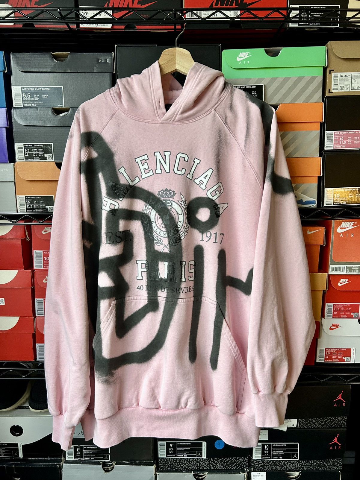 Balenciaga Balenciaga x Chito College 1917 Hoodie 1 of 1 Size US S / EU 44-46 / 1 - 1 Thumbnail