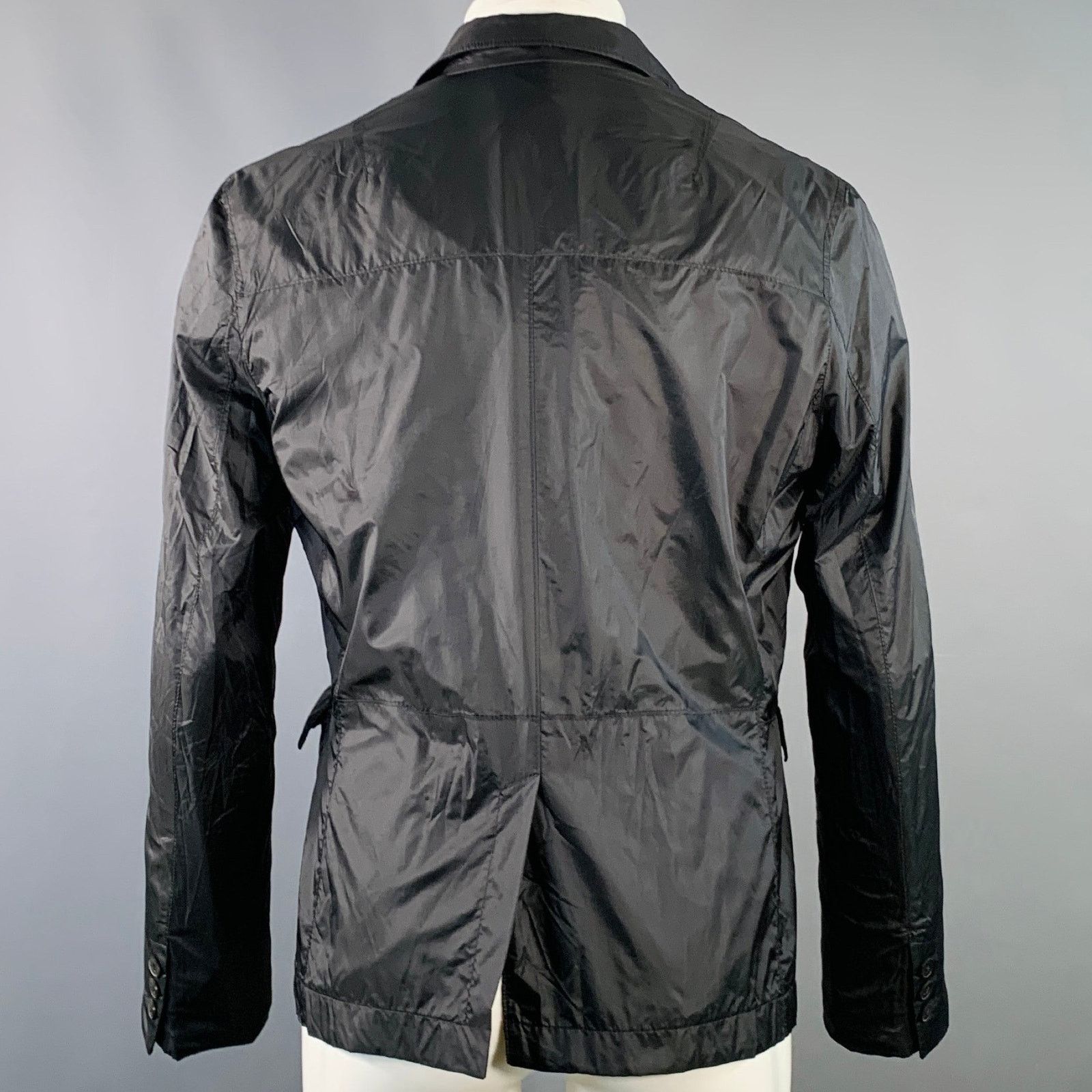 Haider Ackermann HAIDER ACKERMANN Size M Checkered Notch Lapel Sport Coat Size 40R - 4 Thumbnail