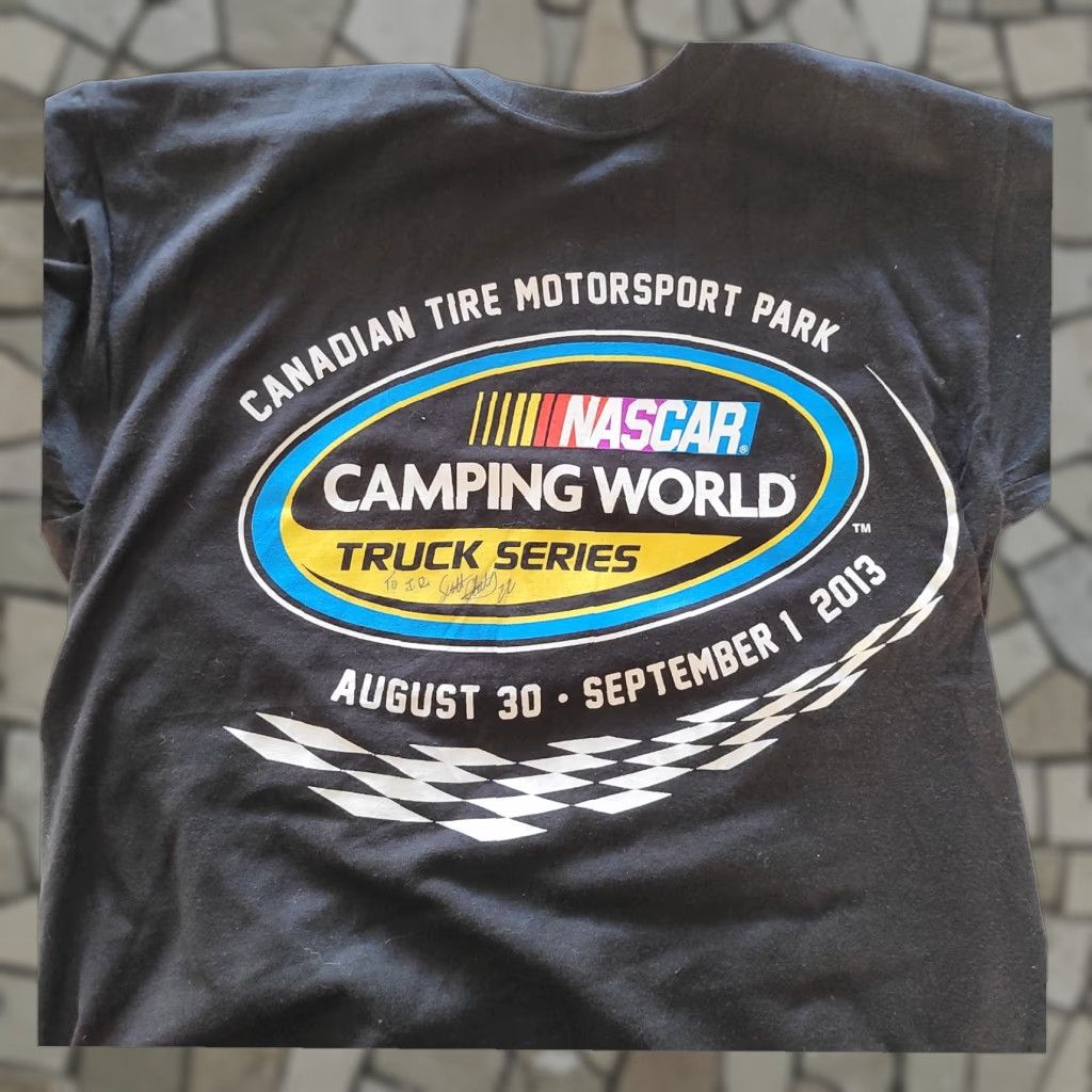 NASCAR NASCAR Camping World Truck Series T-Shirt M Black Signed by Scott Speed 2013 Size US M / EU 48-50 / 2 - 1 Thumbnail