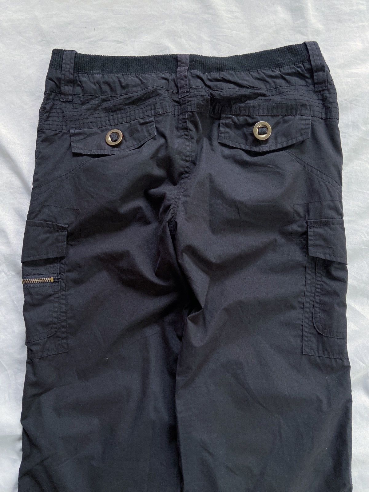 If Six Was Nine BEAUMONT CARR CARGO FLARED PANTS Size US 31 - 14 Thumbnail