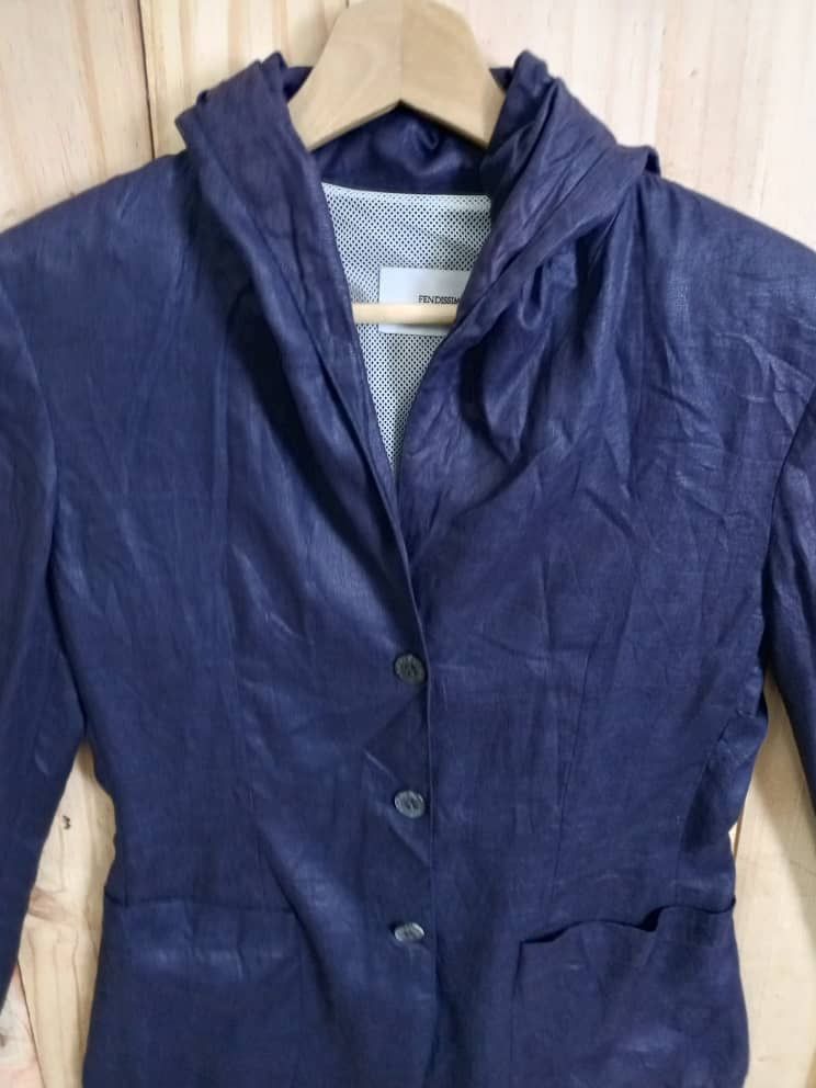 Designer × Fendi × Vintage Vintage Fendi Fendissime Blazer Size M / US 6-8 / IT 42-44 - 2 Thumbnail