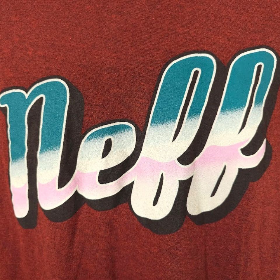 Vintage VINTAGE: No Neff T Shirt Mens Size 3XL Red Skater Skateboarding Surfer Surfing Streetwear Men Graphic Tee Short Sleeve Crew Neck Cotton Size US XXL / EU 58 / 5 - 3 Thumbnail