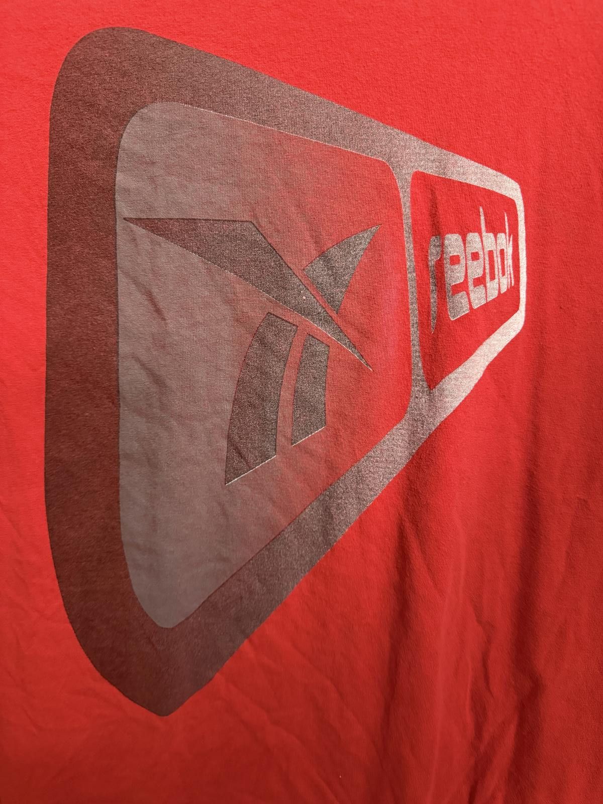 Reebok Y2K Reebok Oversized Logo T-shirt 3D Perspective Tee - XXL Size US XXL / EU 58 / 5 - 3 Thumbnail